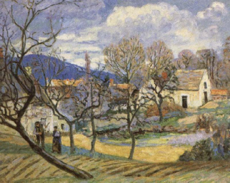 Armand guillaumin Outskirts of Paris oil painting image